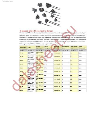 PM-F44 datasheet  